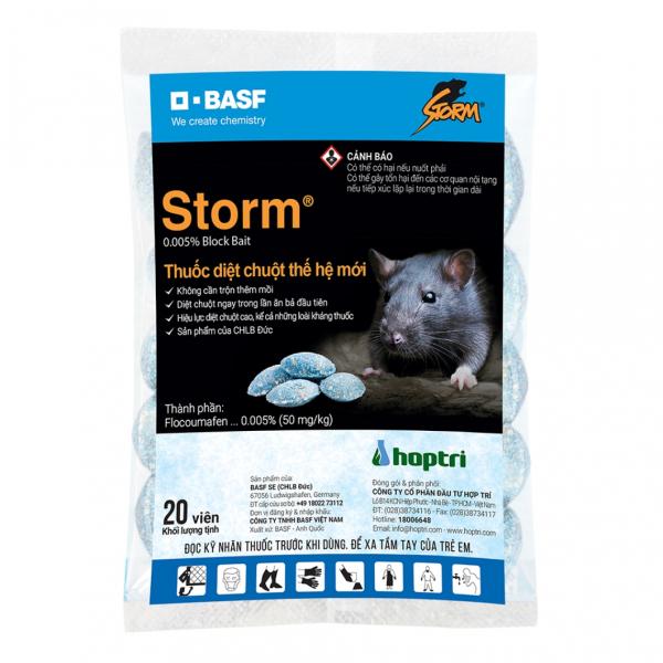 Thuốc diệt chuột strorm 0.005%